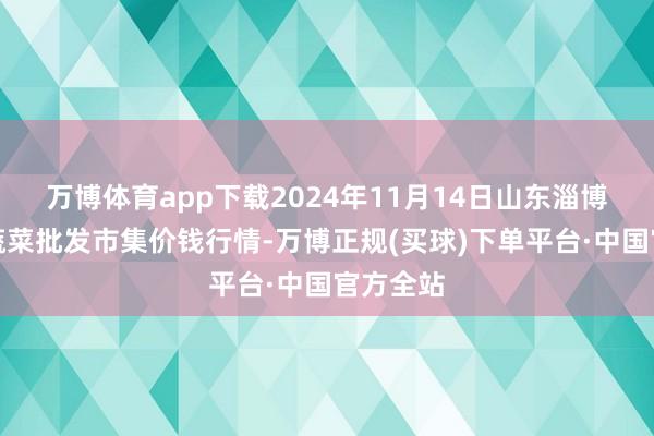 万博体育app下载2024年11月14日山东淄博市鲁中蔬菜批发市集价钱行情-万博正规(买球)下单平台·中国官方全站